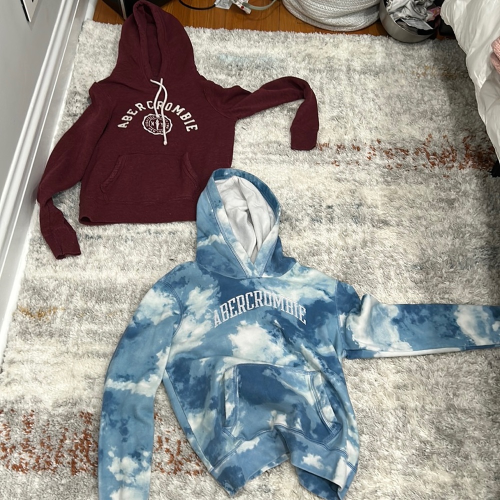 2 Abercrombie kids sweatshirts